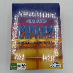 Outset Jeopardy Travel Edition 2016 Game Quiz‎ Show 12+ Sealed Family F2